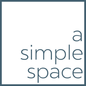 logo for A Simple Space - a professional organizing company that proudly serves DFW